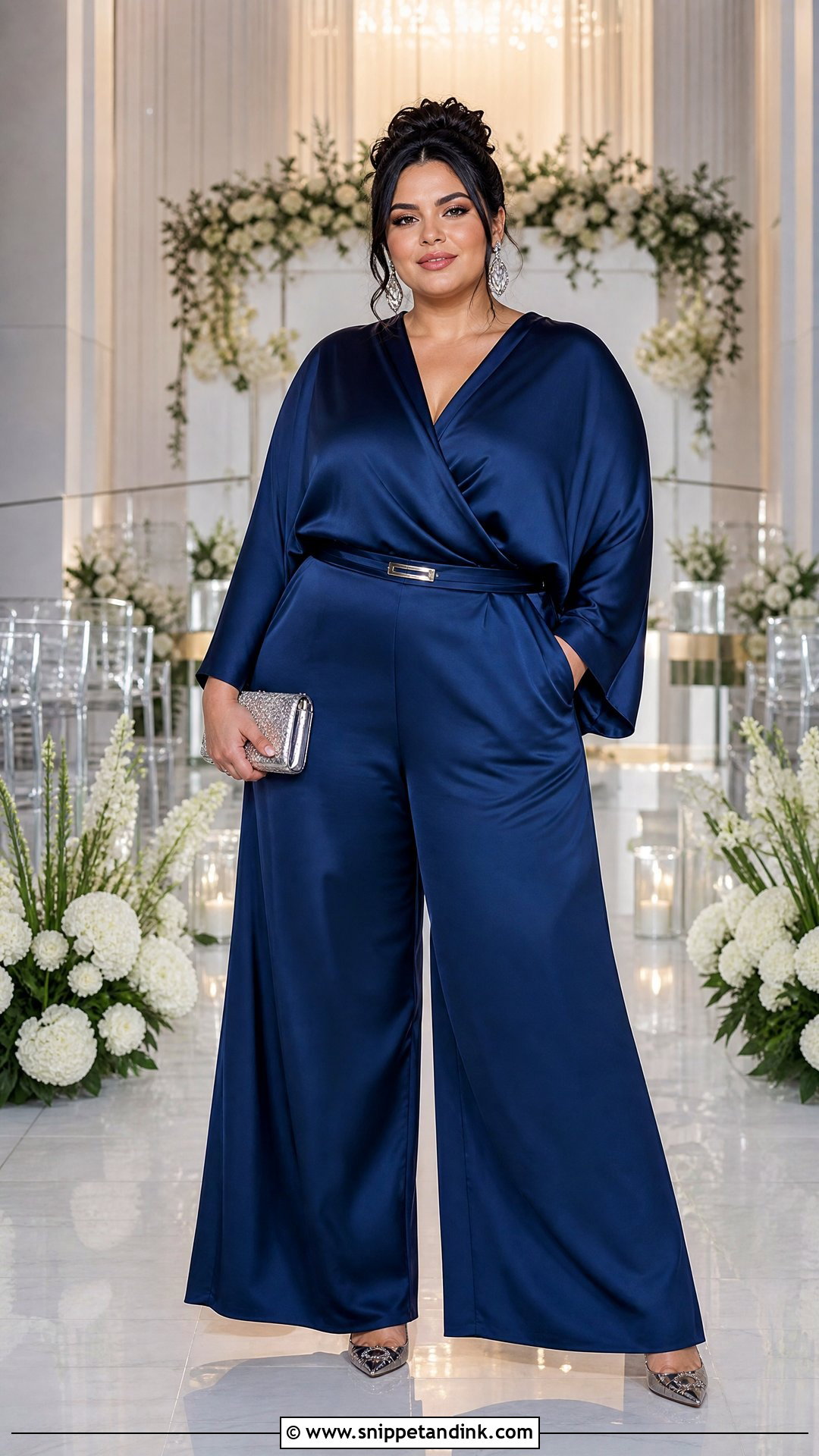 Dressy Palazzo Pants Wedding Ceremony Outfit - Snippet and Ink - 20 Wedding Ceremony Outfit Ideas