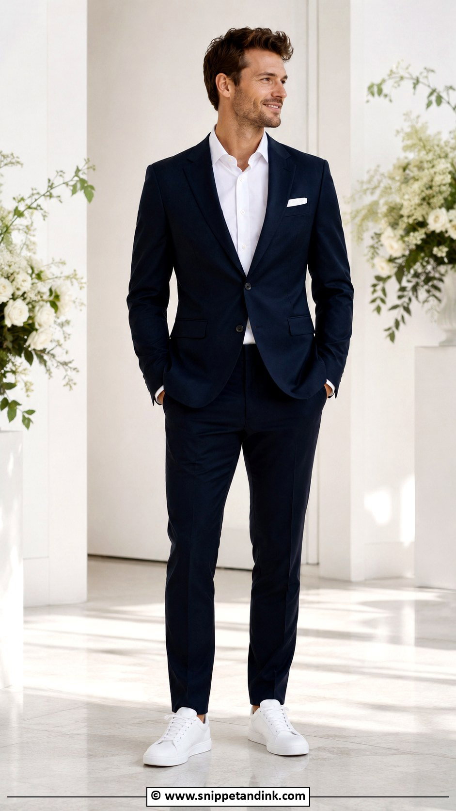 Dressy Sneakers Boys Wedding Outfit - Snippet and Ink - 30 Boys Wedding Outfit Ideas
