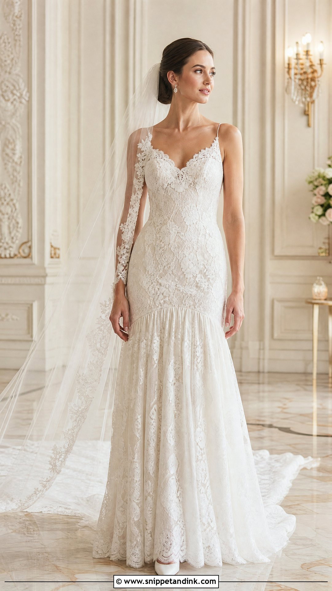 Drop Waist Bride Dress - Snippet and Ink - 25 Vintage Bride Dress Ideas