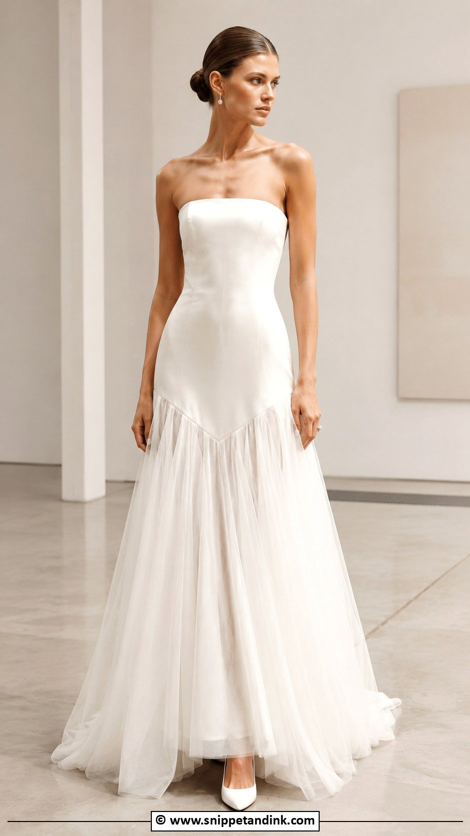 Drop Waist Bride Dress - Snippet and Ink - 30 Brides Dresses