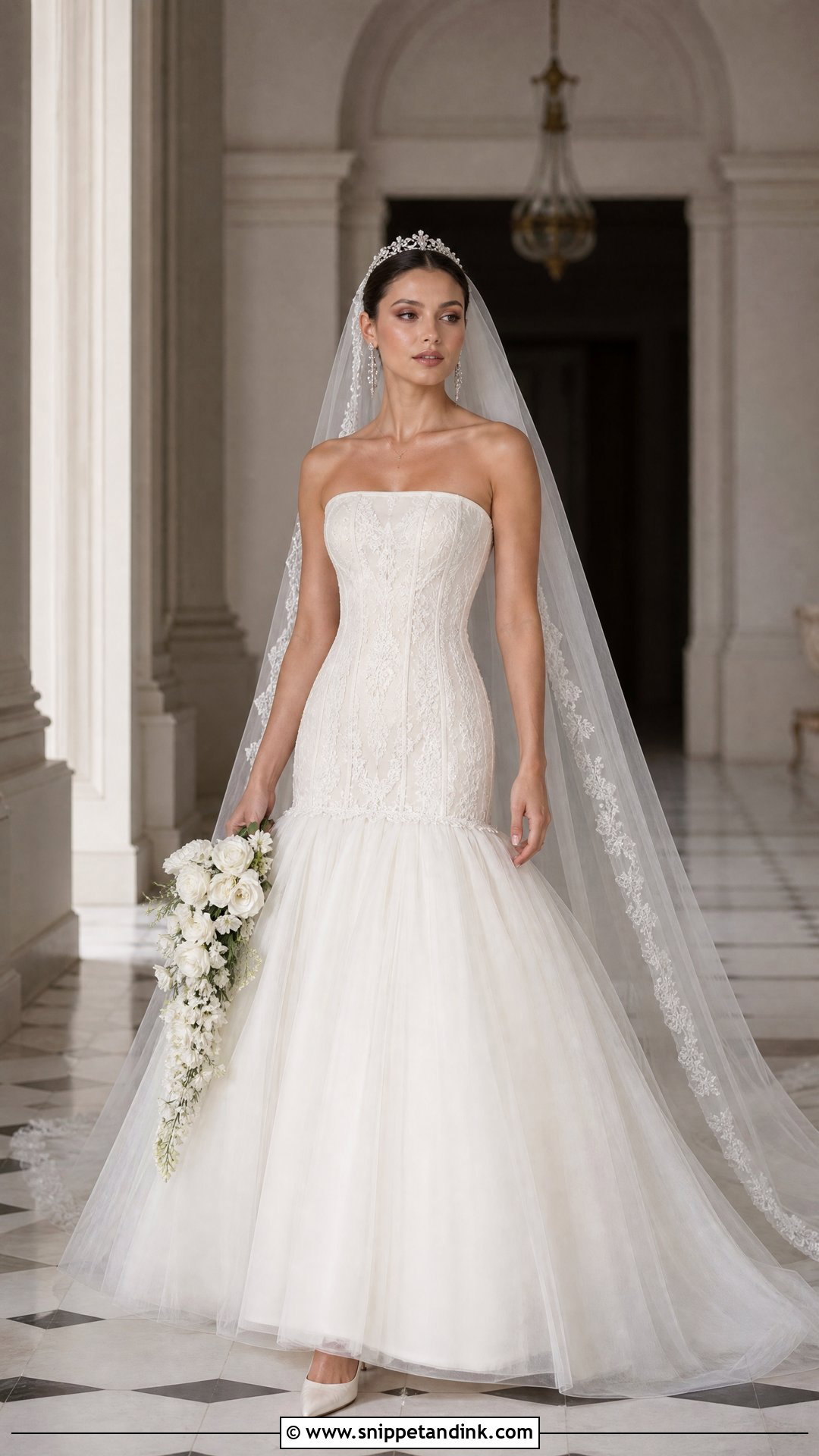 Drop Waist Princess Wedding Dress - Snippet and Ink - 20 Royal Princess Wedding Dresses