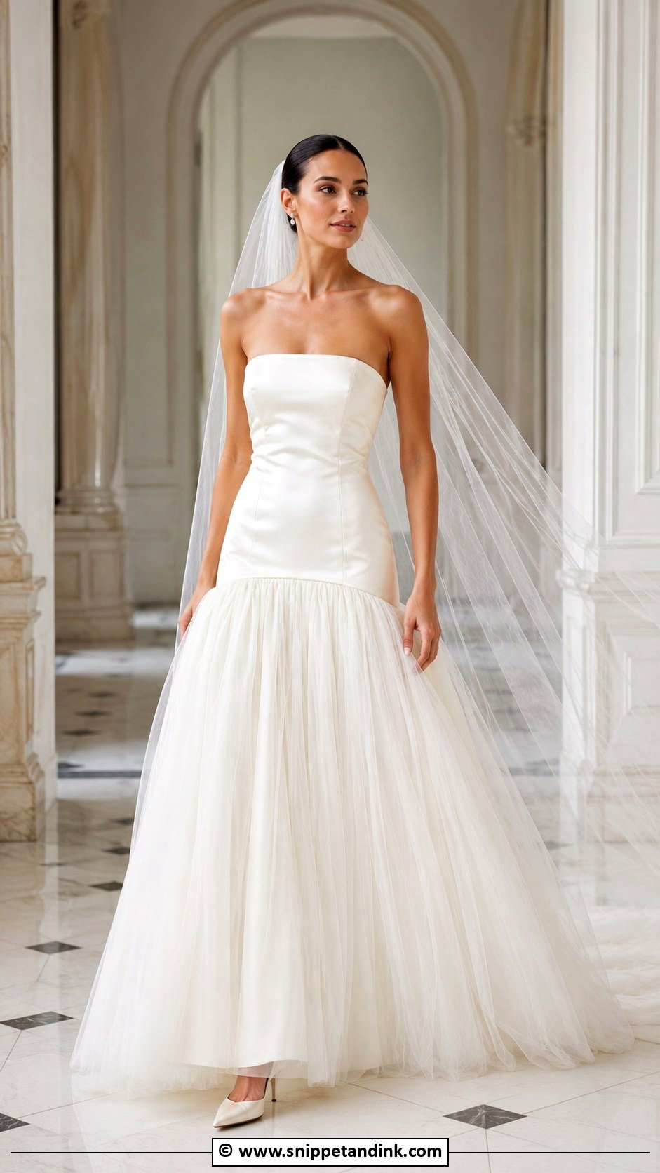 Drop Waist Wedding Dress - Snippet and Ink - 25 Classy Wedding Dresses