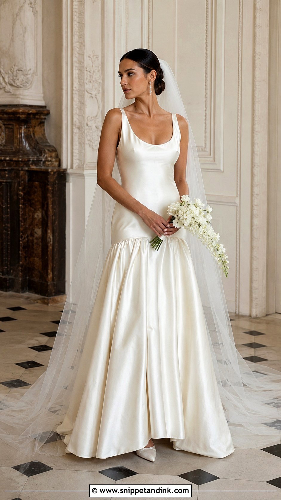 Drop Waist Wedding Dress - Snippet and Ink - 20 Bridal Frocks Gowns Wedding Dresses