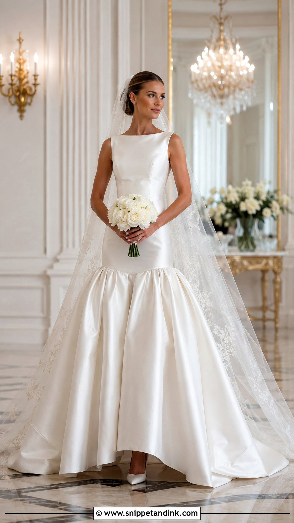 Drop Waist Wedding Dress - Snippet and Ink - 20 Classy Bride Dress Ideas
