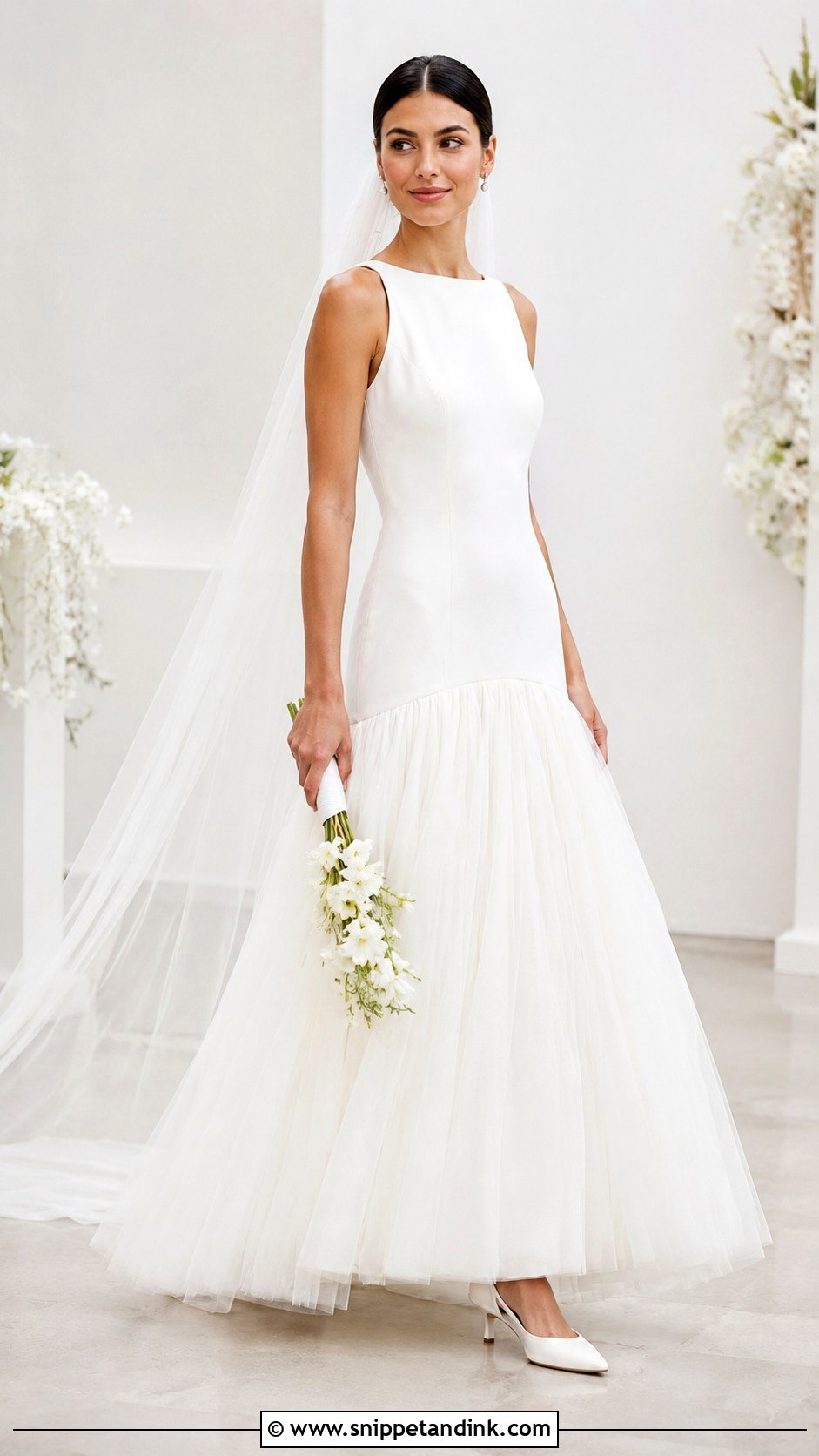 Drop Waist Wedding Dress - Snippet and Ink - 20 Dresses for Bride