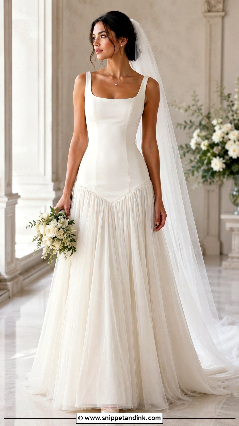 Drop Waist Wedding Dress - Snippet and Ink - 20 Flattering Wedding Dress Ideas