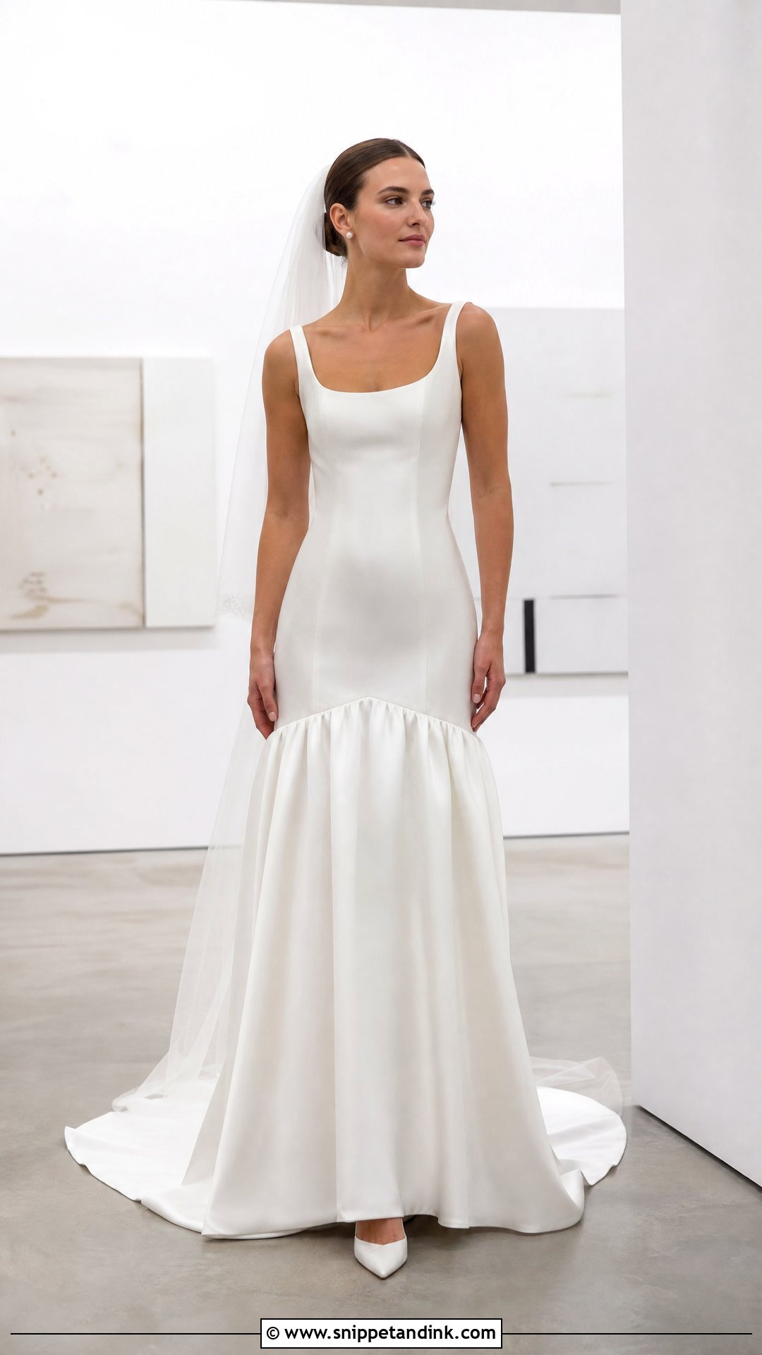 Drop Waist Wedding Dress - Snippet and Ink - 20 Sew Wedding Dress Ideas