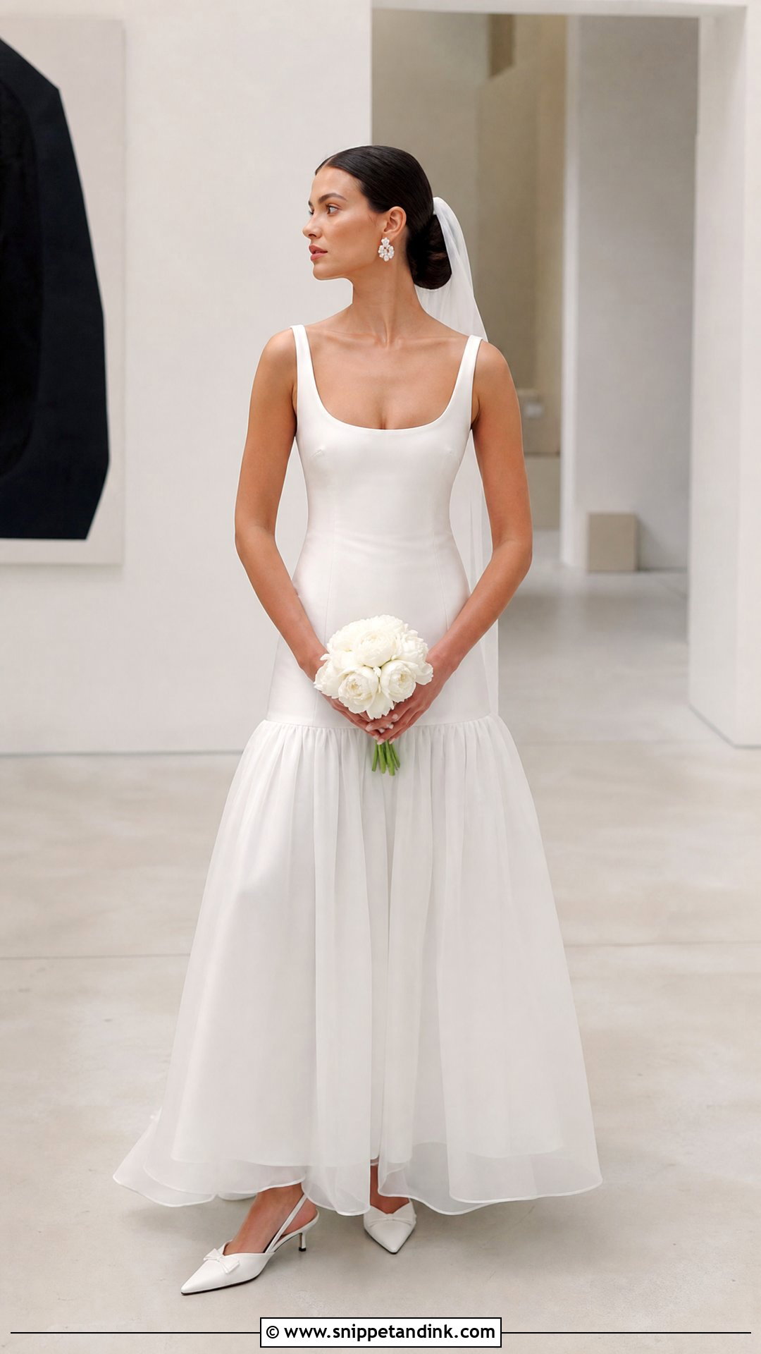 Drop Waist Wedding Dress - Snippet and Ink - 20 The Wedding Dress Ideas