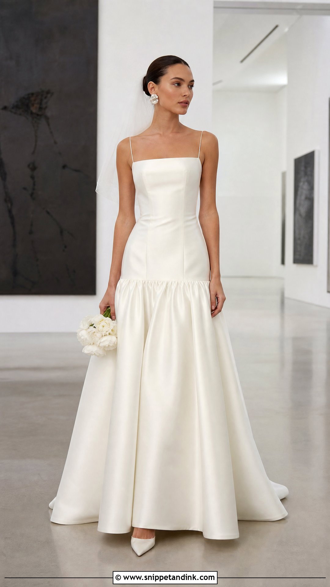 Drop Waist Wedding Dress - Snippet and Ink - 20 Unique Simple Wedding Dress Ideas