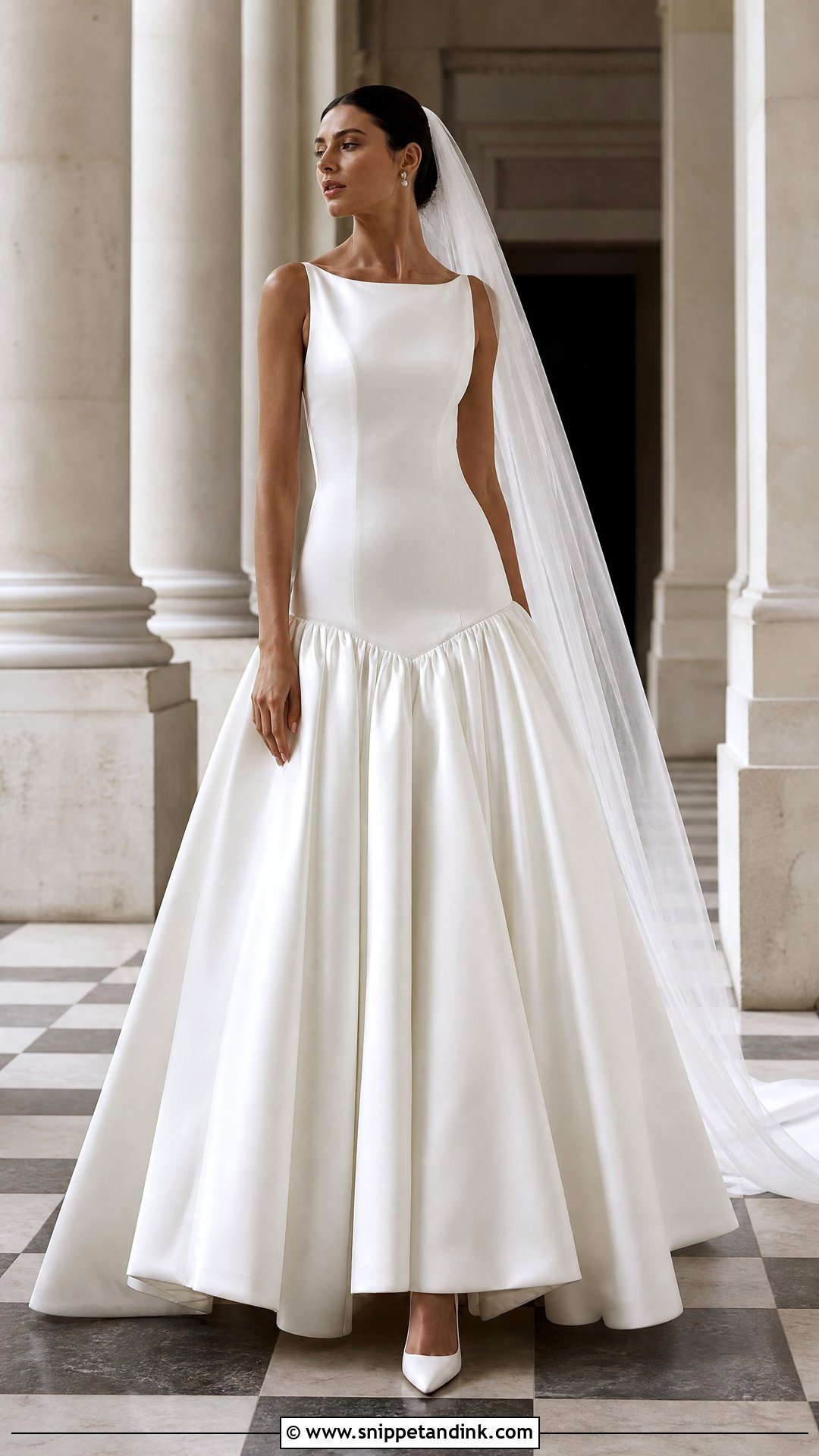 Drop Waist Wedding Dress - Snippet and Ink - 20 Prettiest Wedding Dress Ideas
