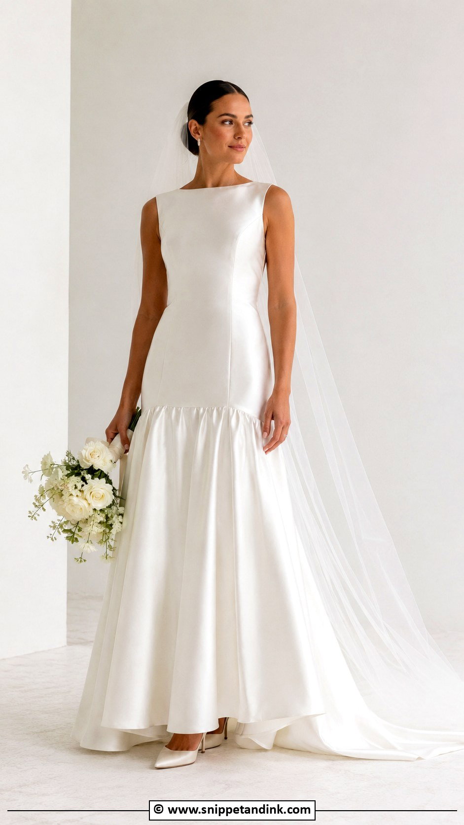 Drop Waist Wedding Dress - Snippet and Ink - 30 Dream Wedding Ideas Dresses
