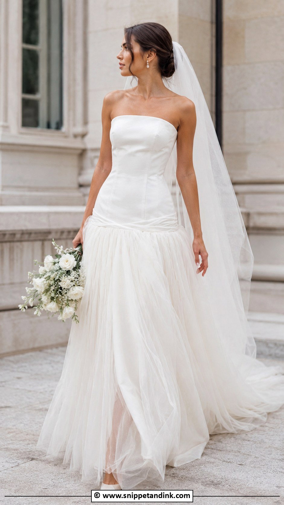 Drop Waist Wedding Dress - Snippet and Ink - 30 Ethereal Wedding Dress Romantic Ideas