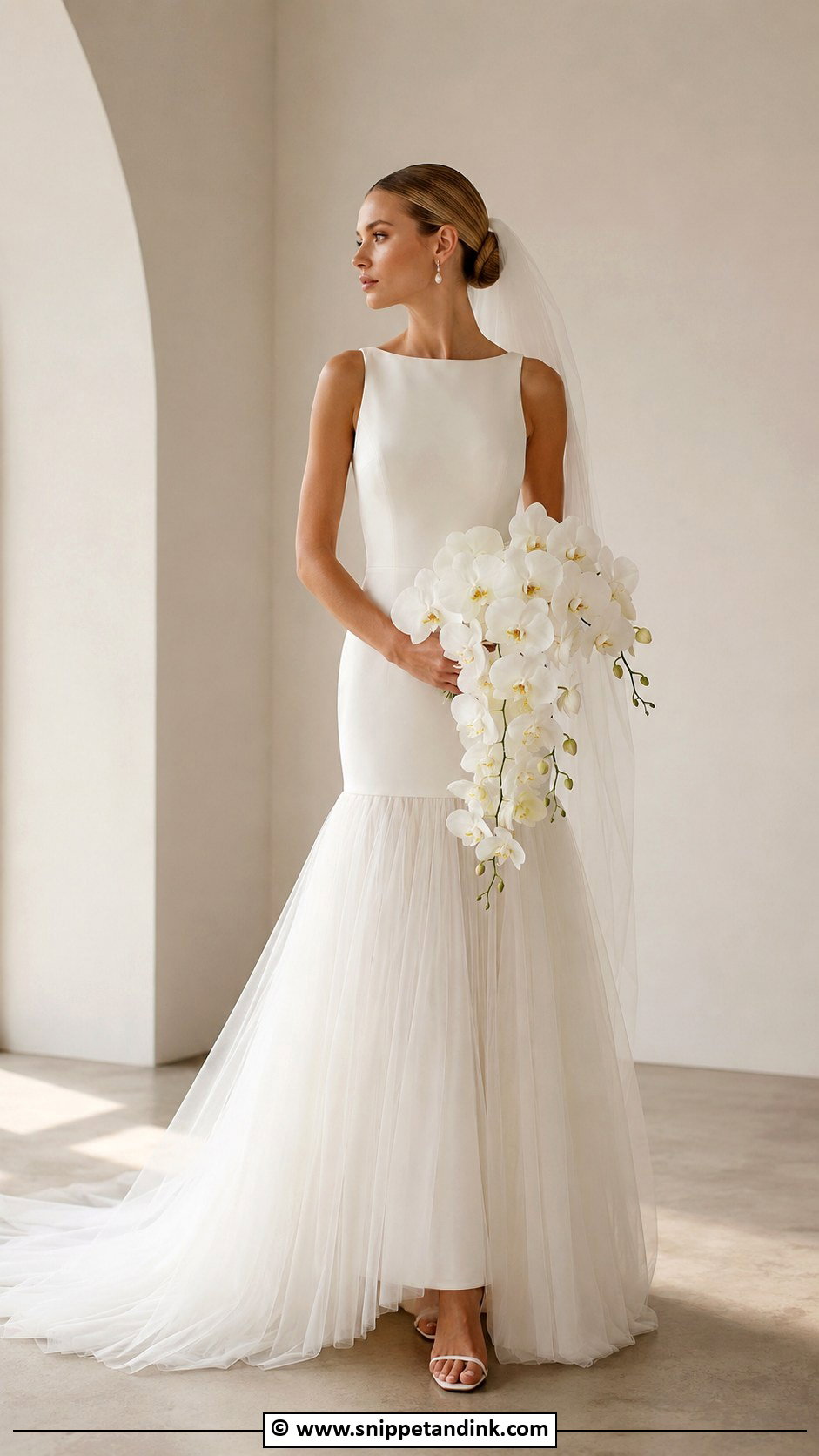 Drop Waist Wedding Dress - Snippet and Ink - 30 Wedding Dress Inspo Ideas