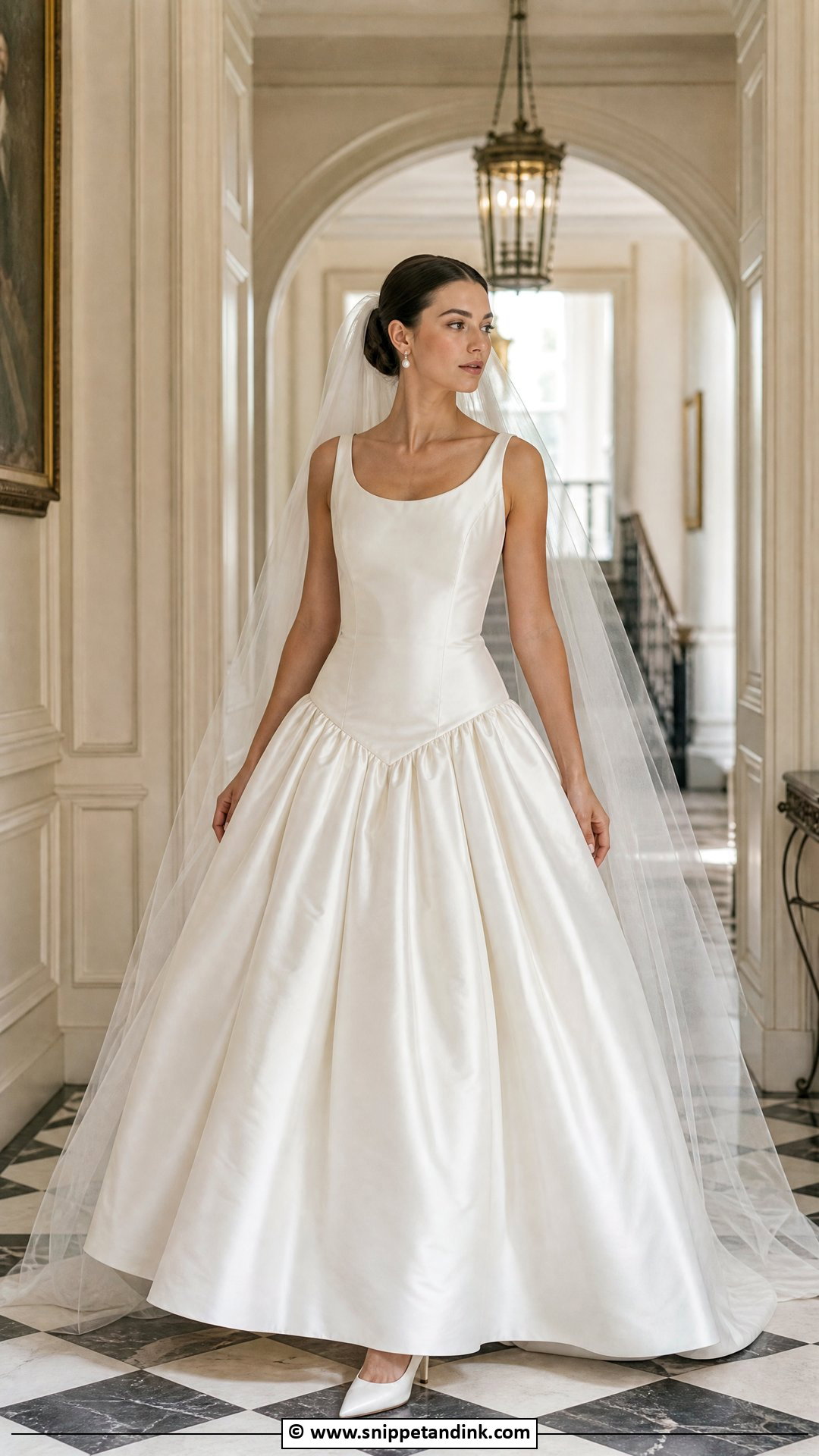 Drop Waist Wedding Dress - Snippet and Ink - 35 Classic Wedding Dress Ideas