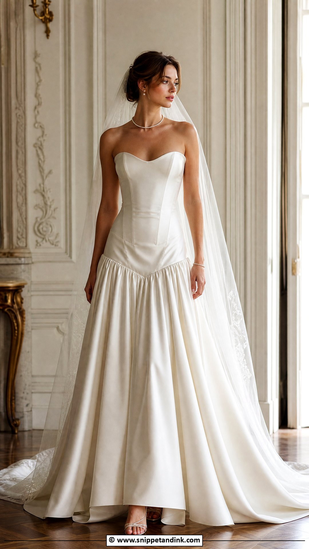 Drop Waist Wedding Dress - Snippet and Ink - 35 Classy Elegant Wedding Dress Ideas