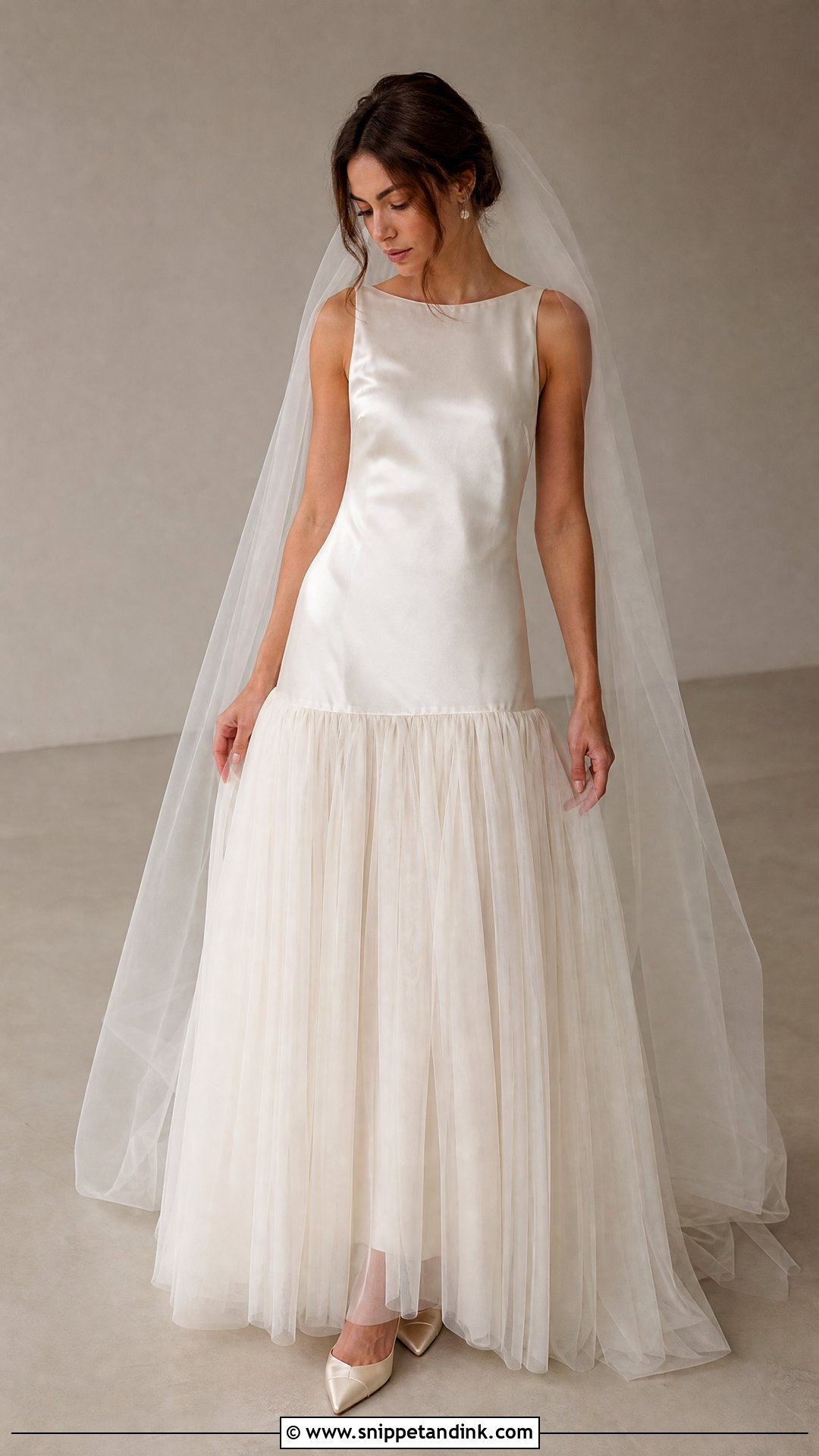 Drop Waist Wedding Dress - Snippet and Ink - 25 Different Wedding Dresses