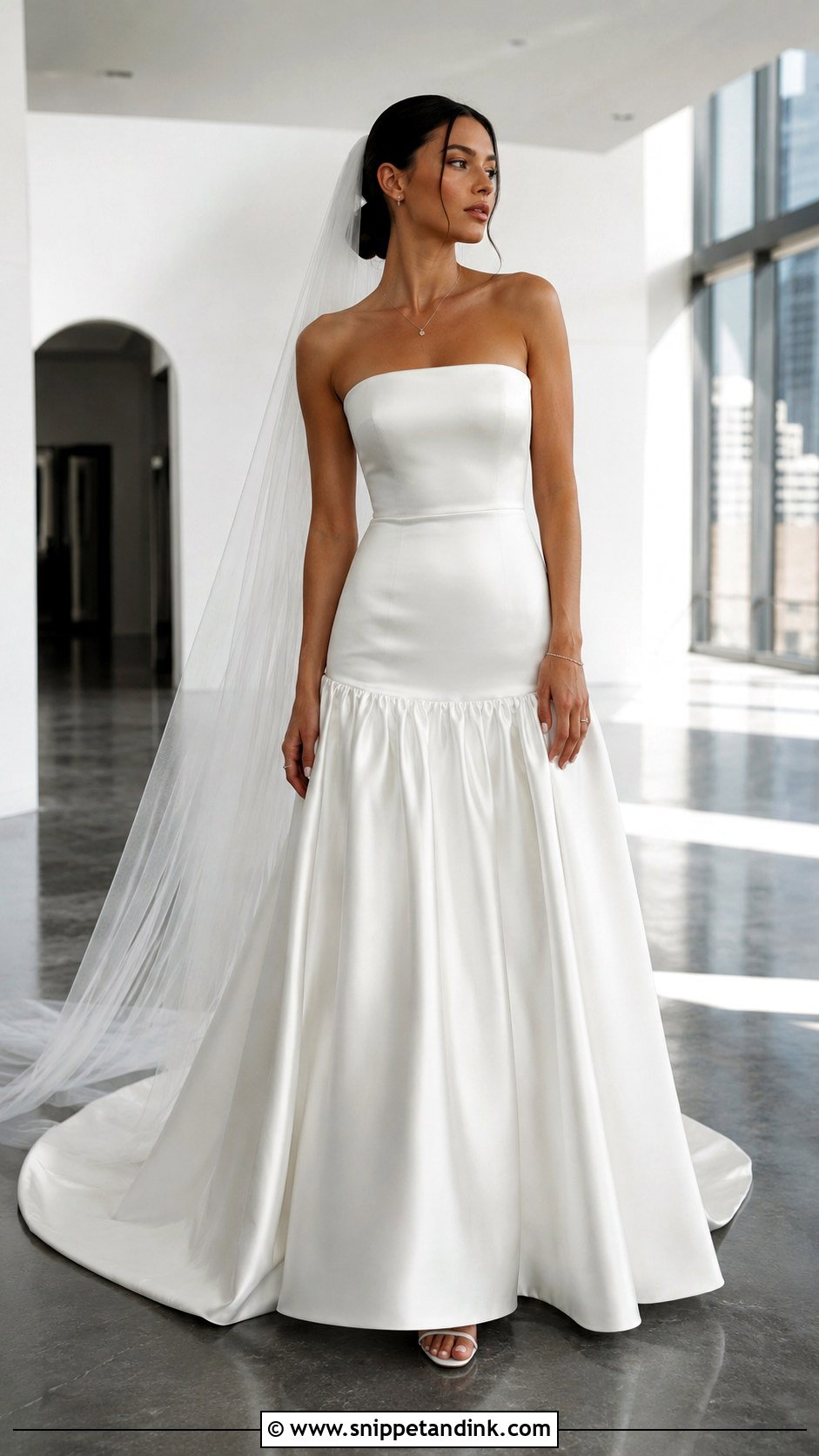 Drop Waist Wedding Dress - Snippet and Ink - 30 Best Wedding Dresses