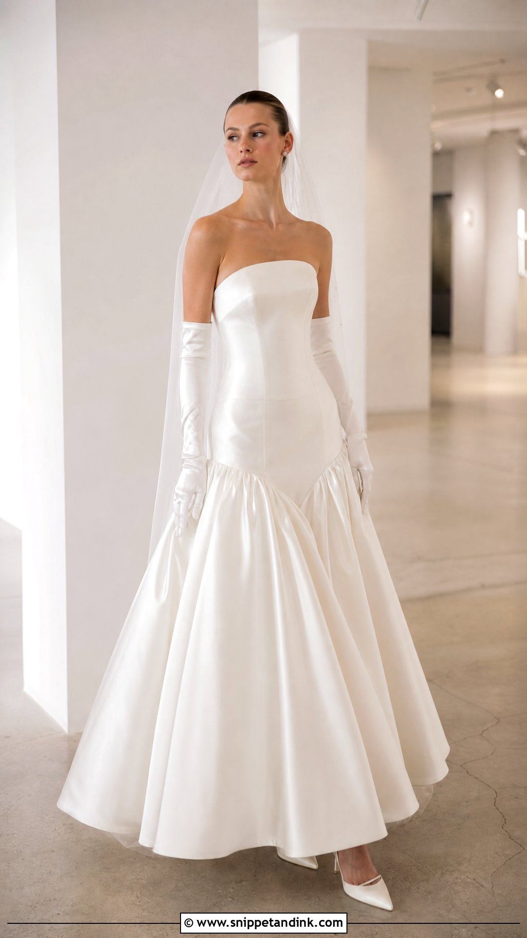 Drop Waist Wedding Dress - Snippet and Ink - 20 Bride Dresses 2025