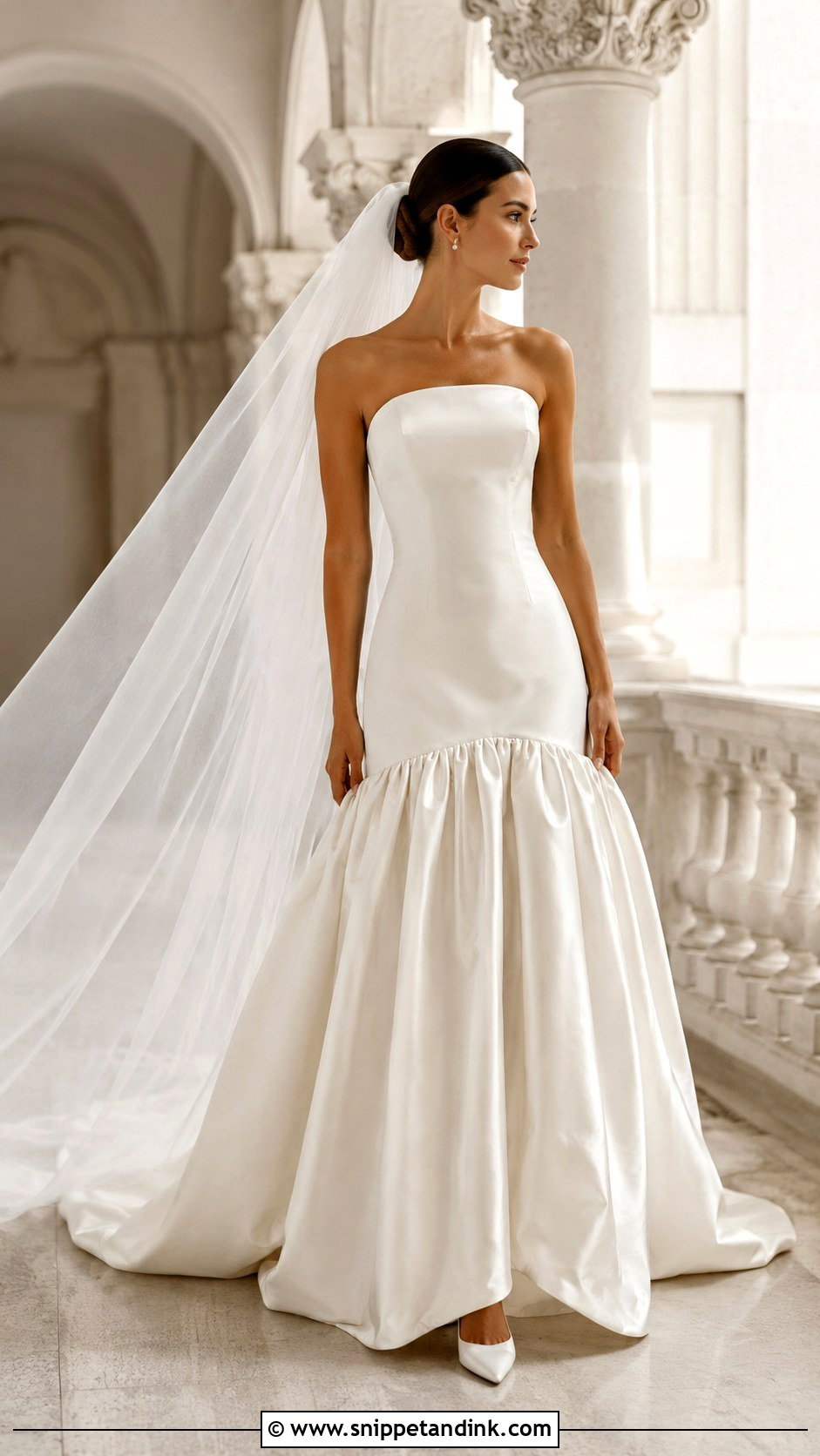Drop Waist Wedding Dress - Snippet and Ink - 20 Popular Wedding Dresses