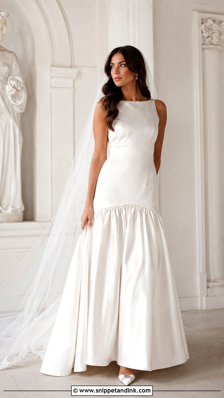 Drop Waist Wedding Dress - Snippet and Ink - 25 Perfect Wedding Dress Ideas