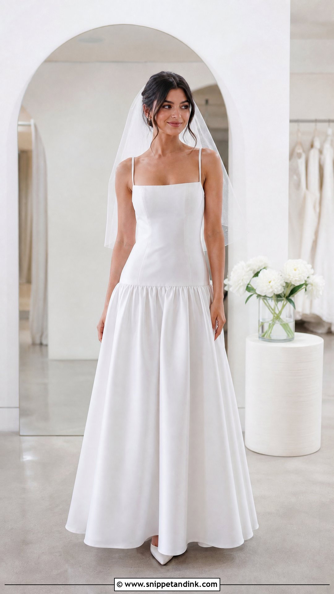 Drop Waist Wedding Dress - Snippet and Ink - 25 Ugly Wedding Dresses