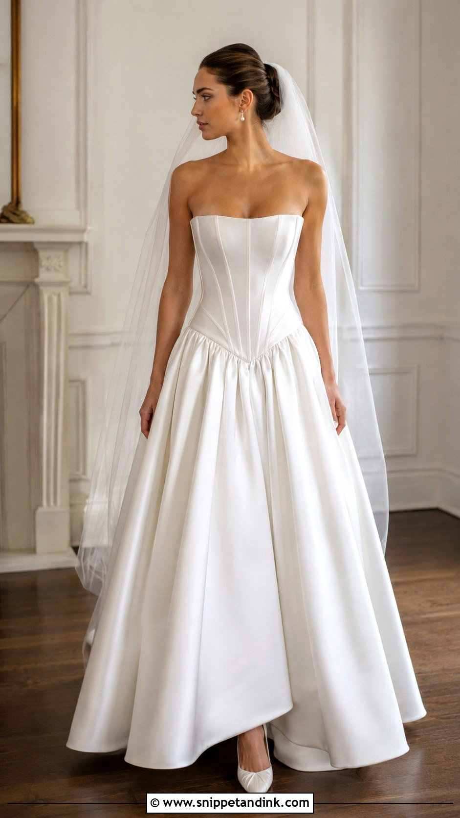 Drop Waist Wedding Dress - Snippet and Ink - 25 Unique Wedding Dress Styles