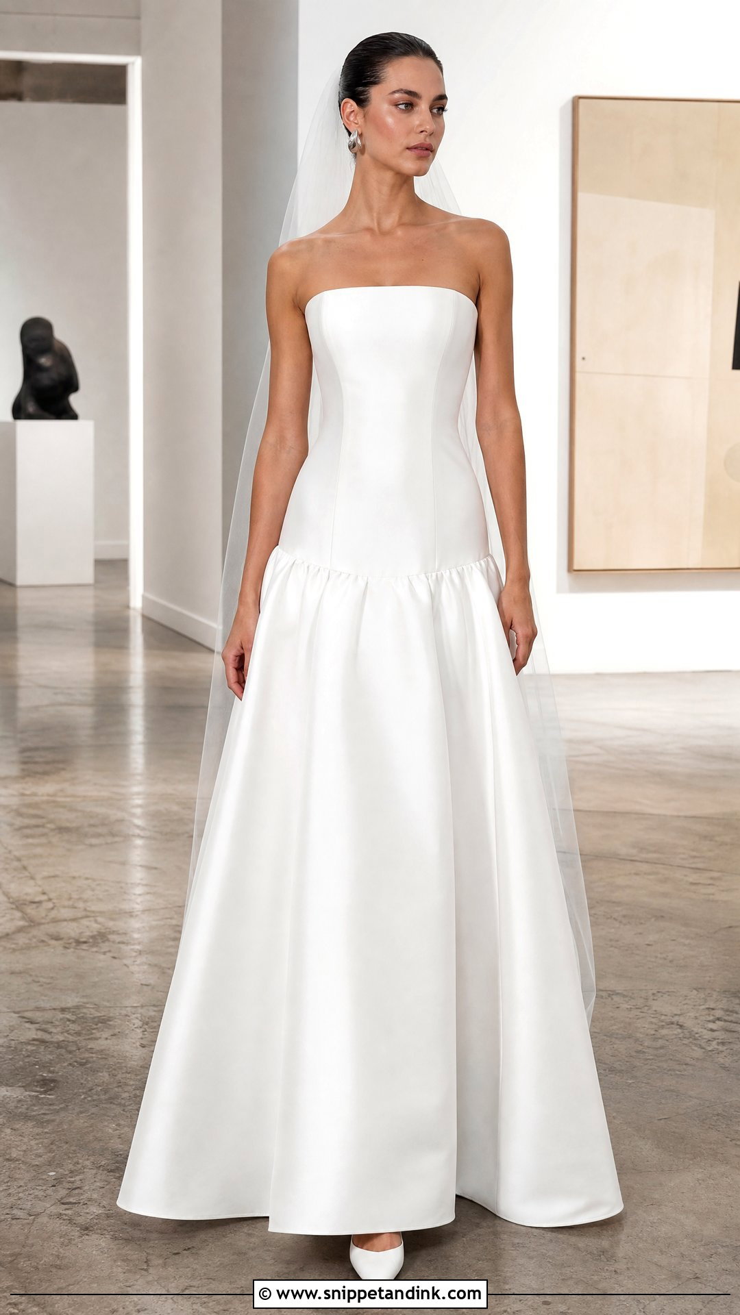 Drop Waist Wedding Dress - Snippet and Ink - 25 Wedding Dresses 2026 Bride