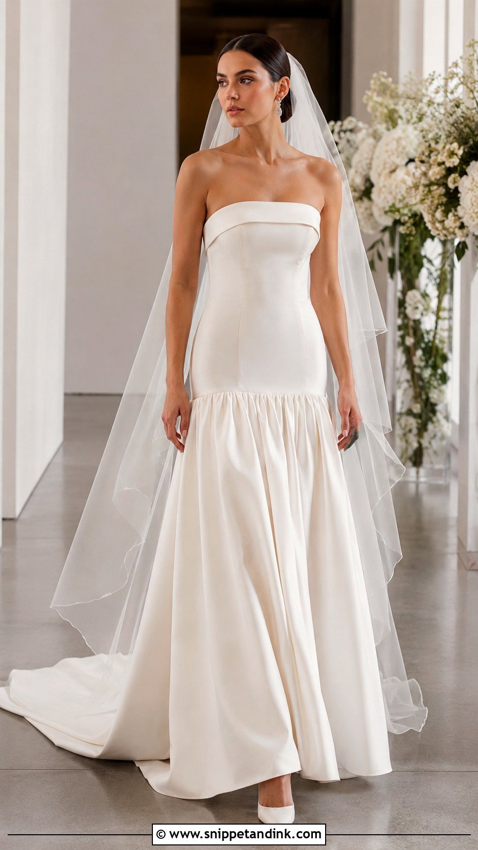 Drop Waist Wedding Dress - Snippet and Ink - 25 Wedding Dresses Gown