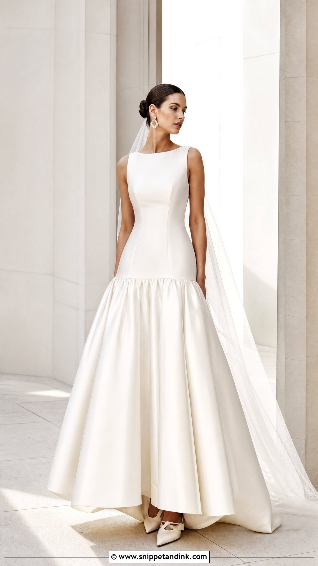 Drop Waist Wedding Frock - Snippet and Ink - 20 Wedding Frocks the Bride Ideas