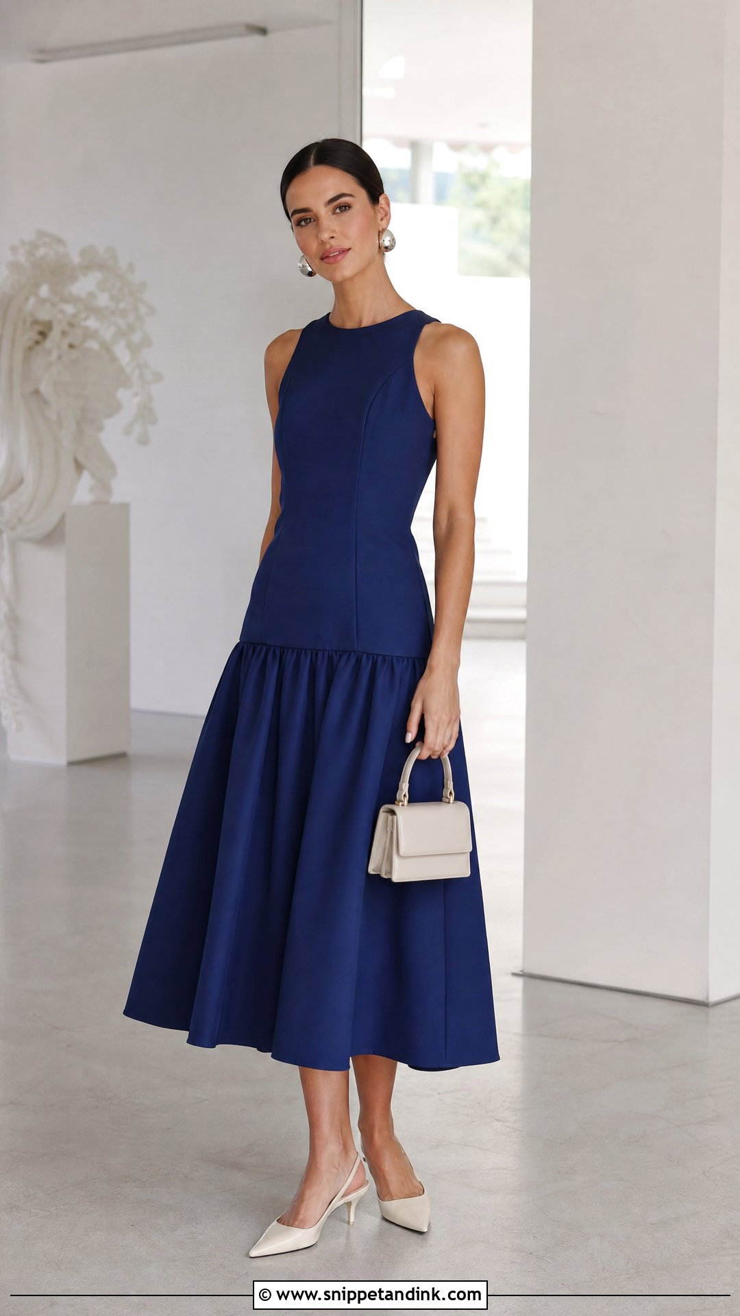 Dropped Waist Dress Summer Wedding Attire - Snippet and Ink - 25 Summer Wedding Attire Ideas