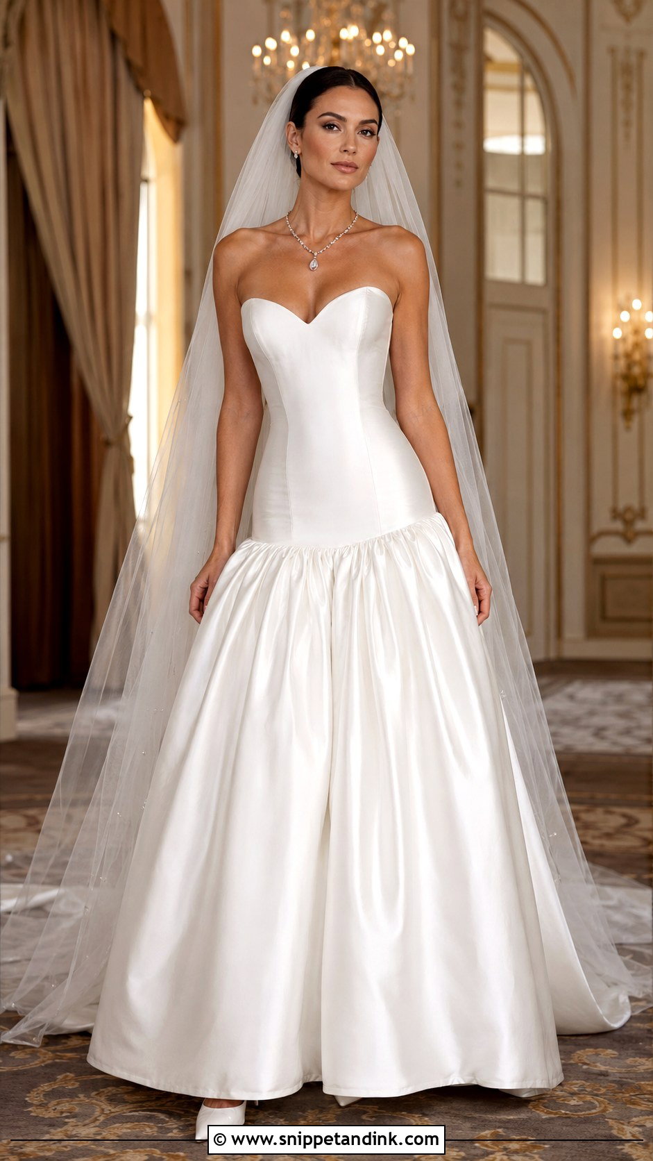 Dropped Waist Wedding Dress - Snippet and Ink - 20 2000 Wedding Dress Ideas