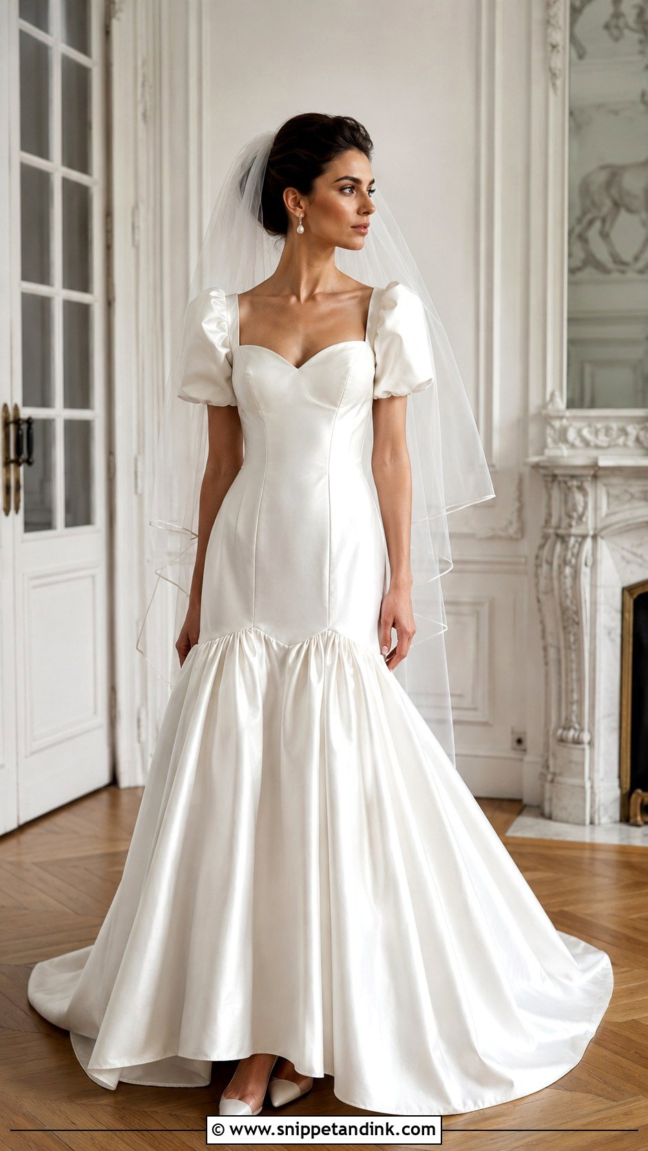 Dropped Waist Wedding Dress - Snippet and Ink - 20 1990 Wedding Dress Ideas