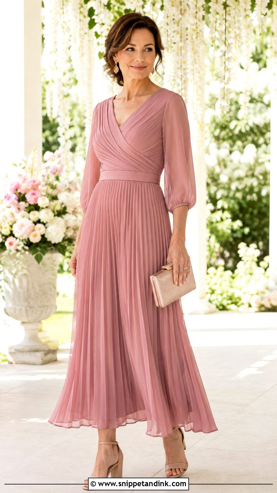 Dusty Rose Principal Sponsor Dress - Snippet and Ink - 25 Principal Sponsor Dress for Wedding Ideas