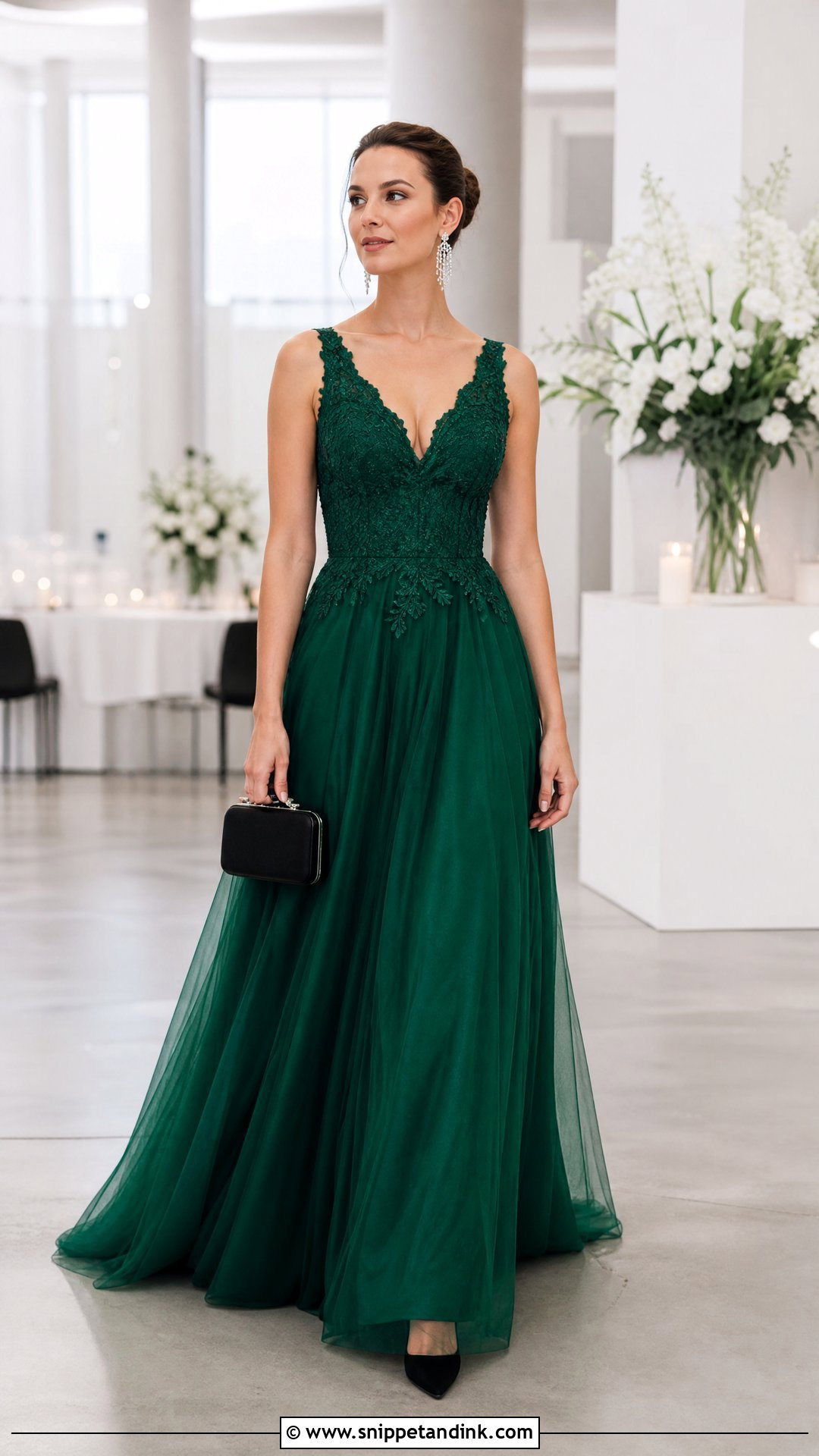Dye a Wedding Dress Into an Evening Gown - Snippet and Ink - 20 Recycle Wedding Dress Ideas