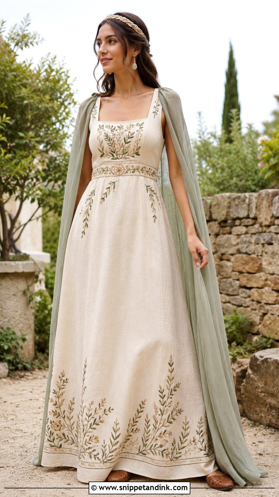 Earth Goddess Wedding Dress - Snippet and Ink - 20 Fantasy Goddesses Wedding Dress Ideas