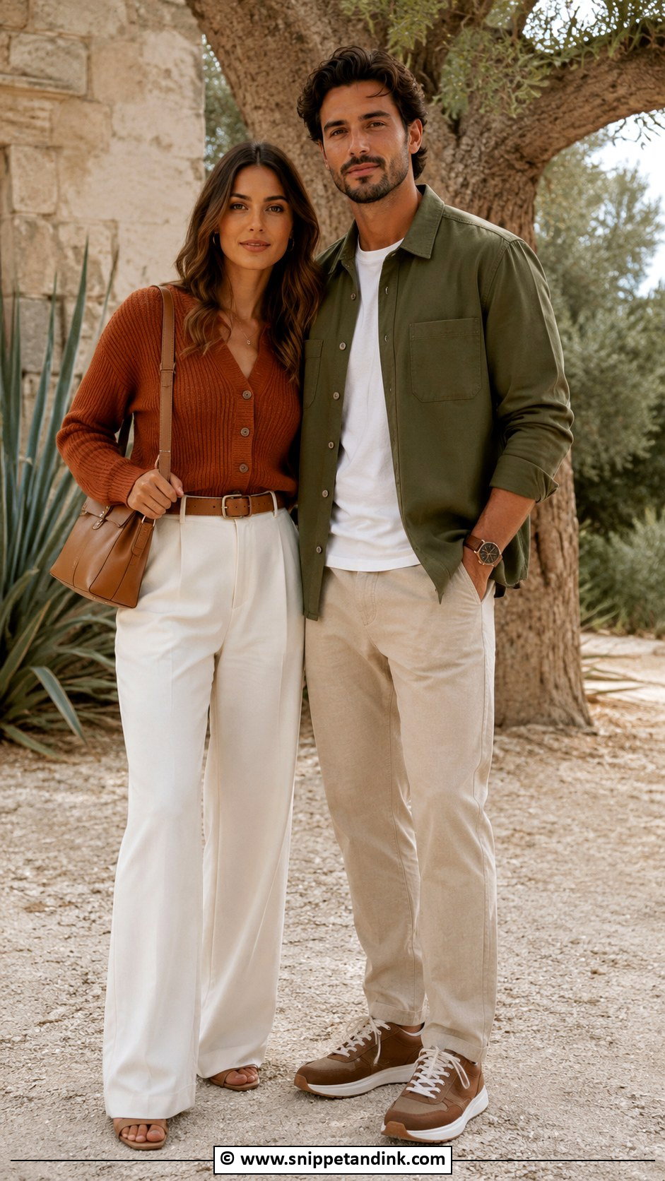 Earth Tone Couple Fit - Snippet and Ink - 30 Couple Fits Ideas