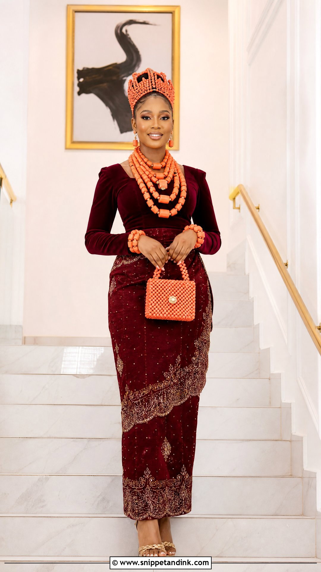 Edo Bride Two Piece Outfit - Snippet and Ink - 25 Edo Bride Outfit Ideas