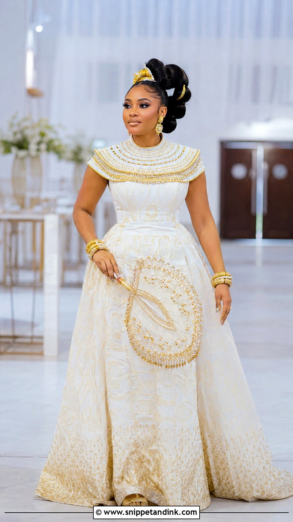Efik Onyonyo Bridal Gown - Snippet and Ink - 20 Bridal Traditional Dresses Nigeria