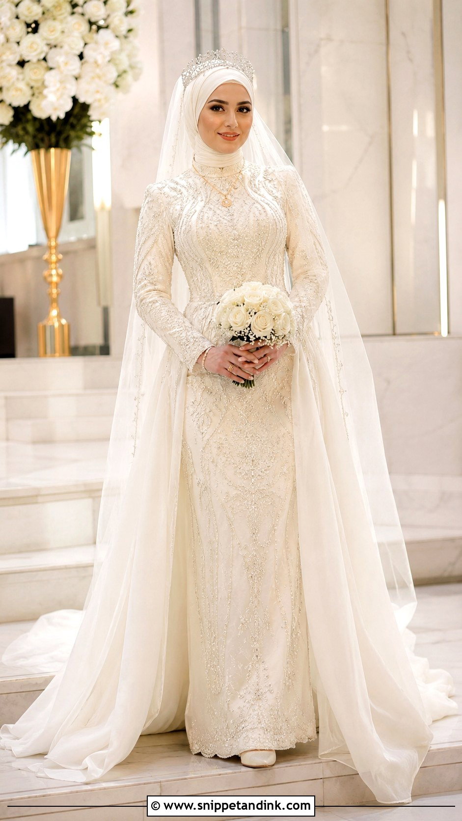 Egyptian Hijab Wedding Dress - Snippet and Ink - 25 Egyptian Wedding Dress Ideas