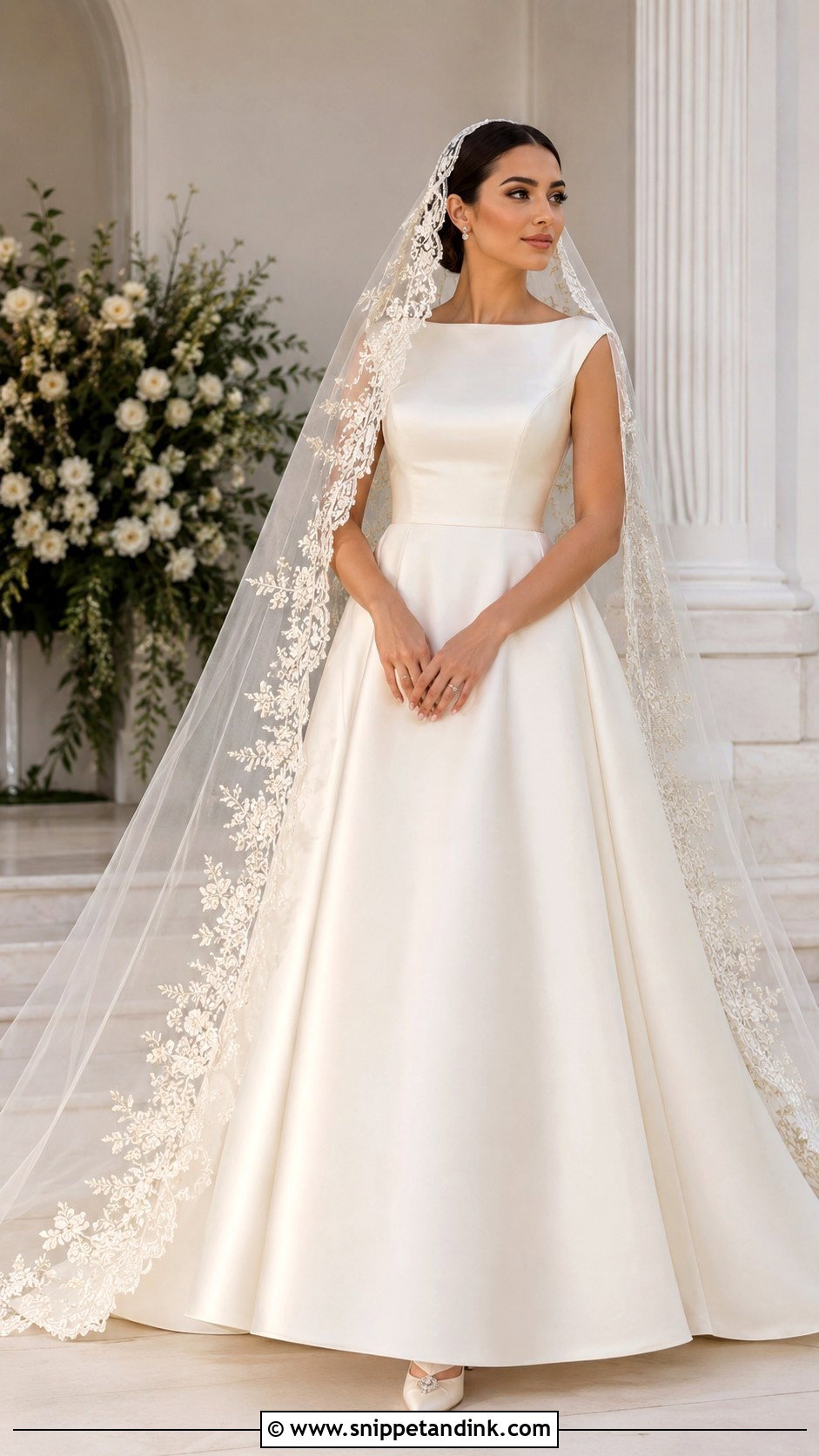 Egyptian Veil Wedding Dress - Snippet and Ink - 25 Egyptian Wedding Dress Ideas