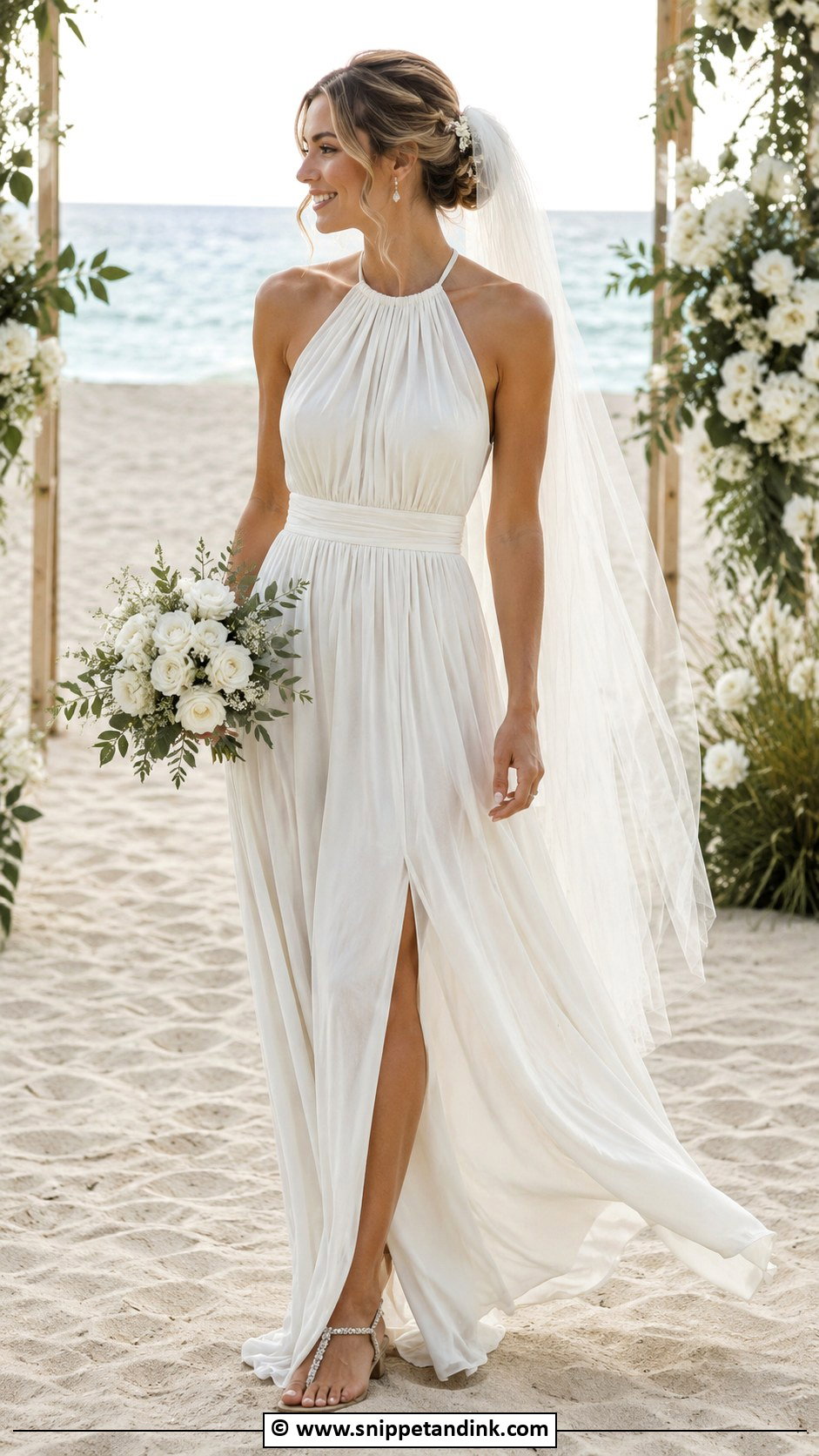 Elegant Beach Wedding Dress - Snippet and Ink - 35 Simple Elegant Wedding Dress Ideas