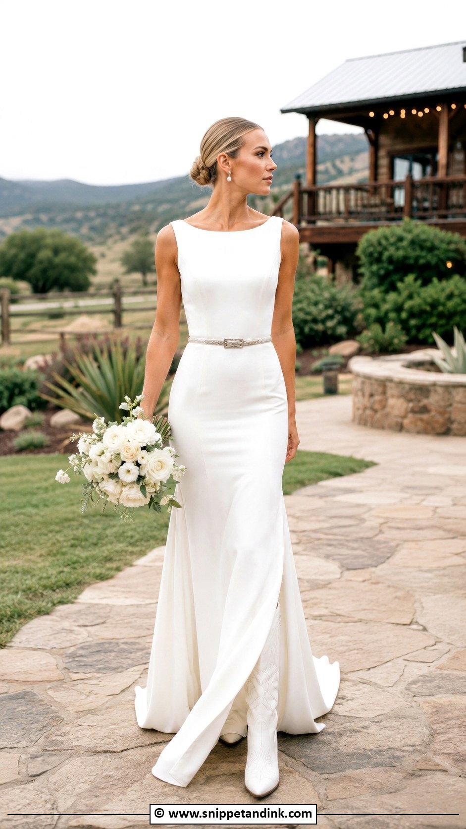 Elegant Country Western Wedding Dress - Snippet and Ink - 25 Country Western Wedding Dresses