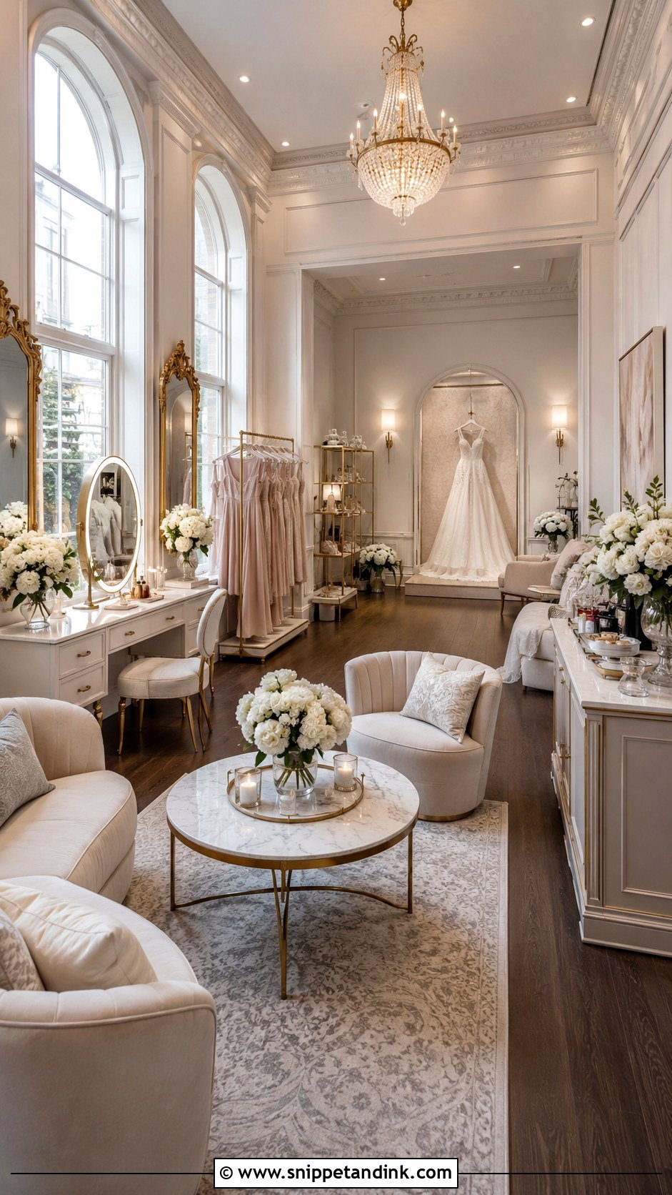 Elegant Venue Bridal Suite - Snippet and Ink - 20 Bride Suite Ideas