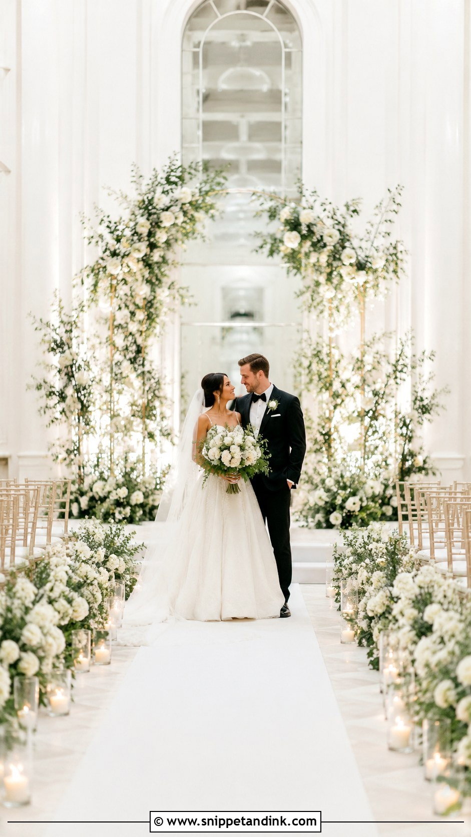 Elegant Wedding Aisle - Snippet and Ink - 30 Fancy Wedding Ideas