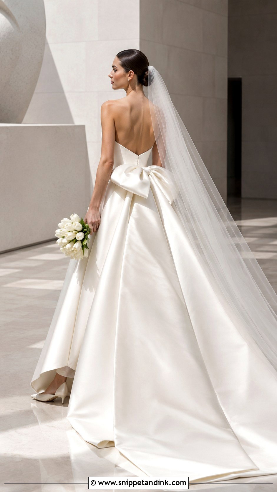 Elie Saab Bow Wedding Dress - Snippet and Ink - 20 Elie Saab Wedding Dresses