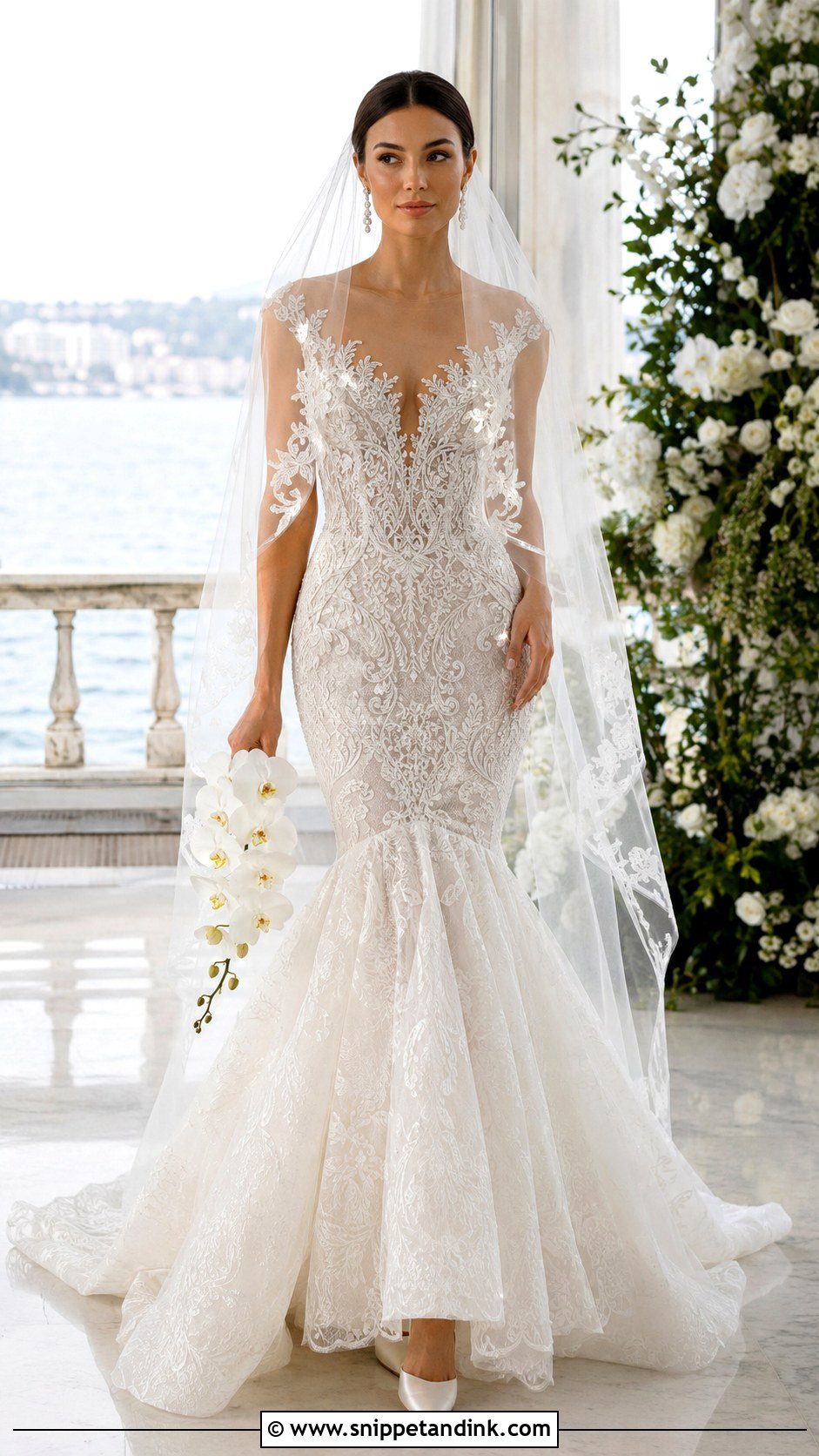 Elie Saab Mermaid Wedding Dress - Snippet and Ink - 20 Ellie Saab Wedding Dresses