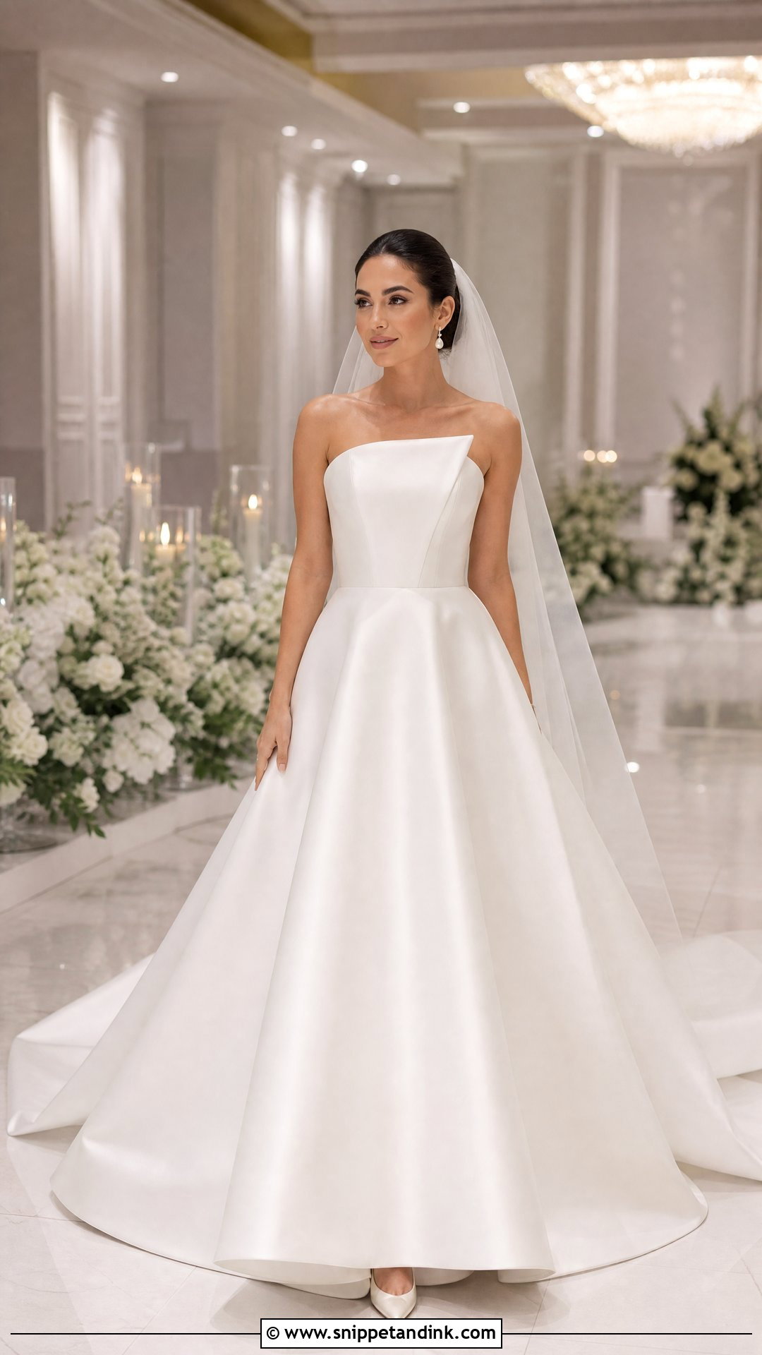 Elie Saab Mikado Bridal Gown Look - Snippet and Ink - 25 Eli Saab Bridal Ideas