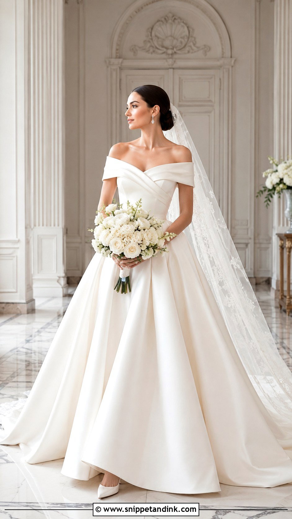 Elie Saab Off Shoulder Wedding Dress - Snippet and Ink - 20 Elie Saab Wedding Dresses