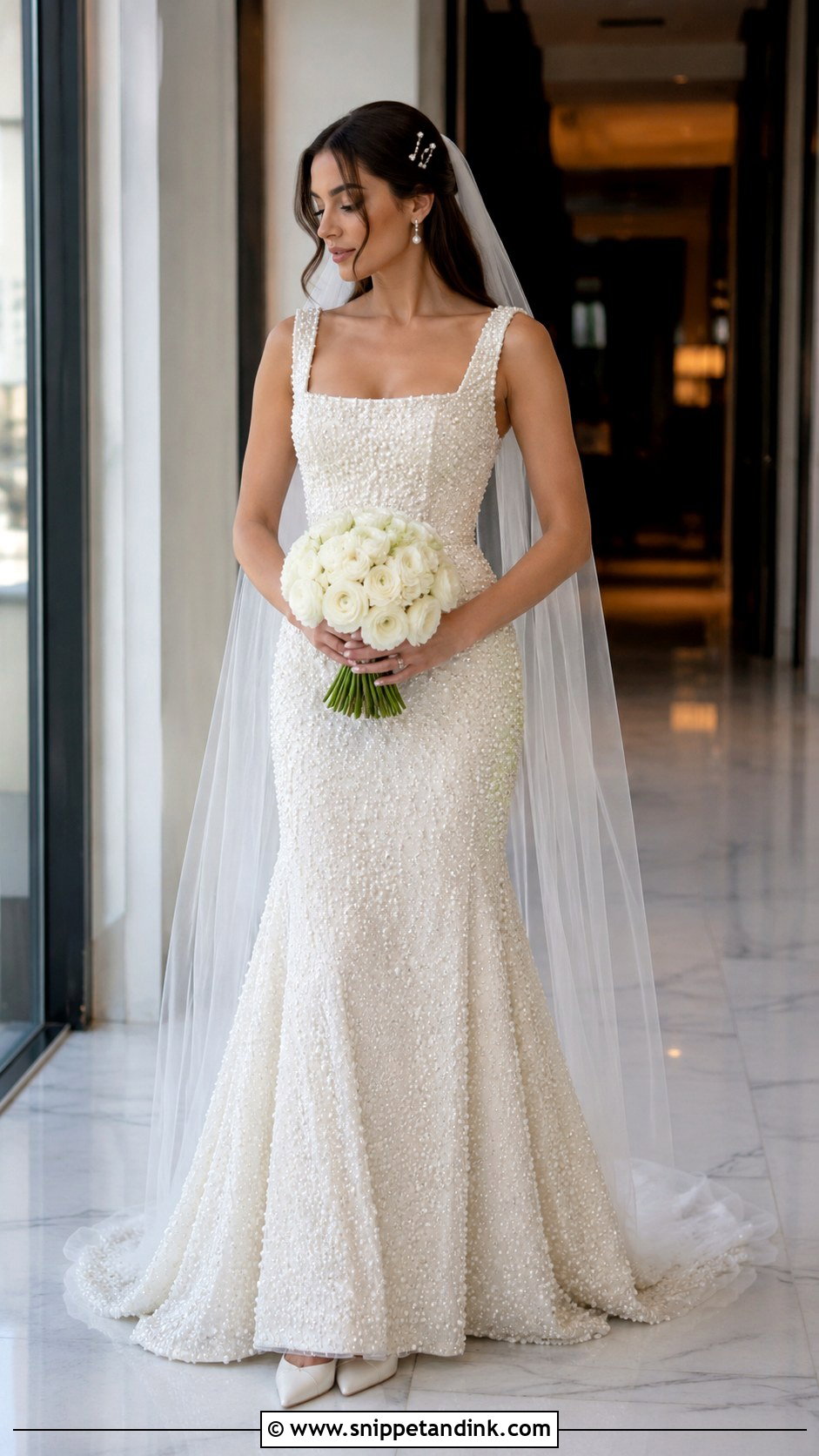 Elie Saab Pearl Wedding Dress - Snippet and Ink - 20 Ellie Saab Wedding Dresses