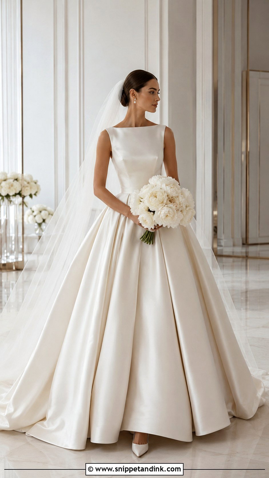 Elie Saab Satin Ball Gown Wedding Dress - Snippet and Ink - 20 Elie Saab Wedding Dresses